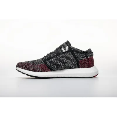 Adidas Pure Boost GO "Carbon/Core Black/Power Red" 02