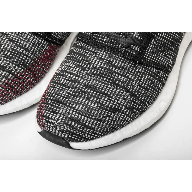 Adidas Pure Boost GO "Carbon/Core Black/Power Red"