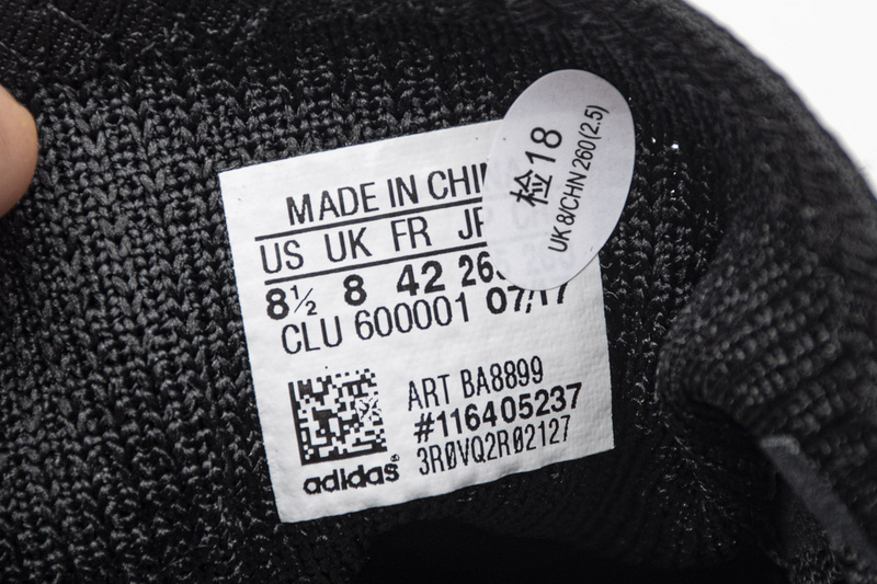 Adidas PureBoost Black/White