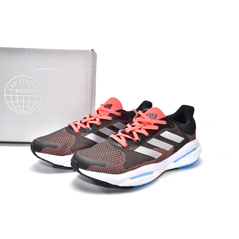 Adidas Solar Glide 5 Carbon Silver Metallic Turbo