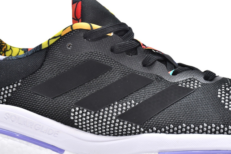 Adidas Solar Glide 5 Black Floral