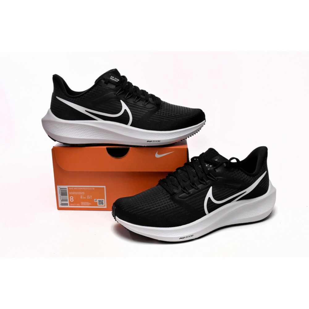Nike Air Zoom Pegasus 39 Black Dark Smoke Grey