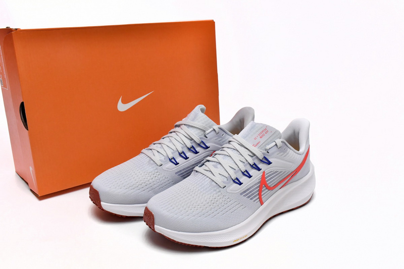 Nike Air Zoom Pegasus 39 Grey Bright Crimson