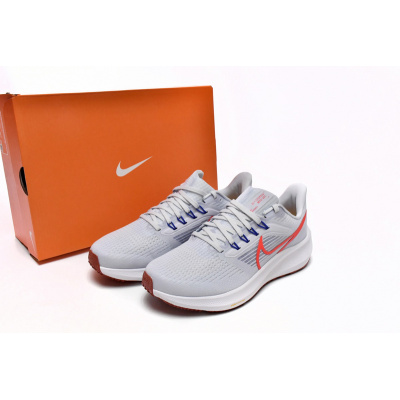 Nike Air Zoom Pegasus 39 Grey Bright Crimson 02