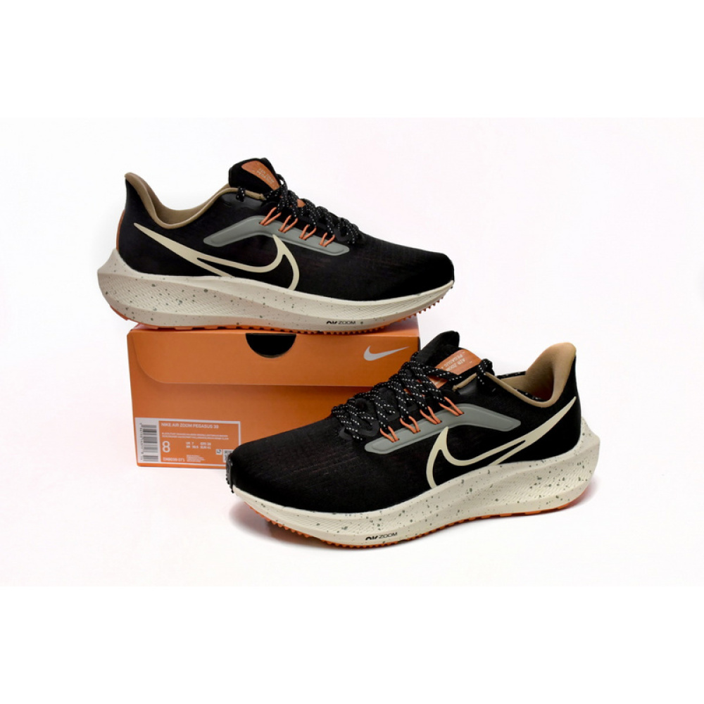 Nike Air Zoom Pegasus 39 Black White Orange
