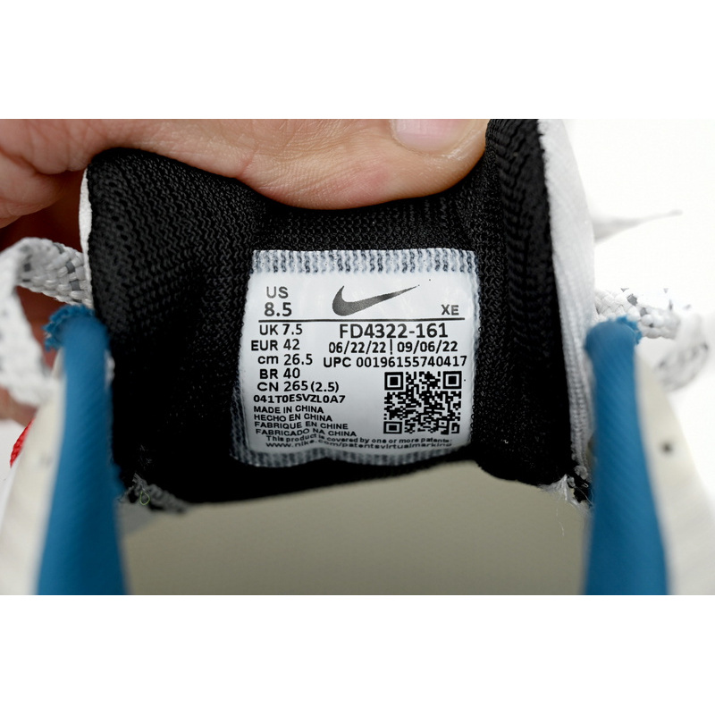 Nike Air Zoom Pegasus 39 White Blue Red