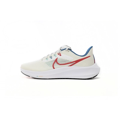 Nike Air Zoom Pegasus 39 White Blue Red 01