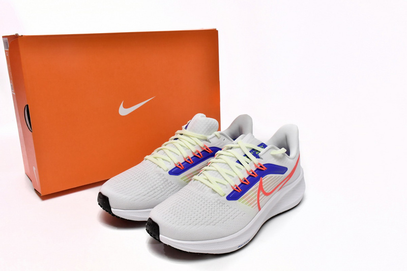 Nike Air Zoom Pegasus 39 White Blue Red-7