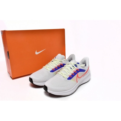 Nike Air Zoom Pegasus 39 White Blue Red-7 02