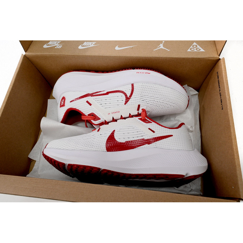 Nike Air Zoom Pegasus 40 White Red