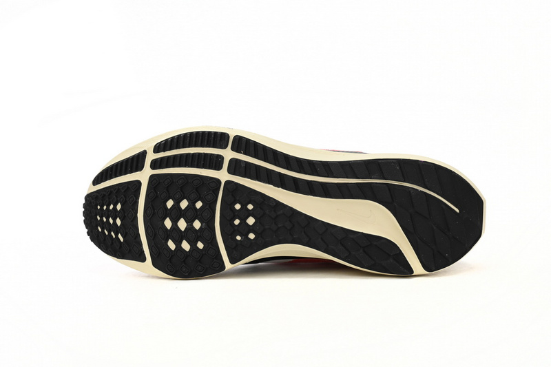 Nike Air Zoom Pegasus 40 Red, white, and black