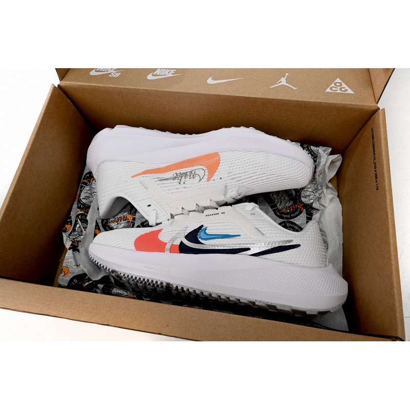 Nike Air Zoom Pegasus 40 Black Orange Blue