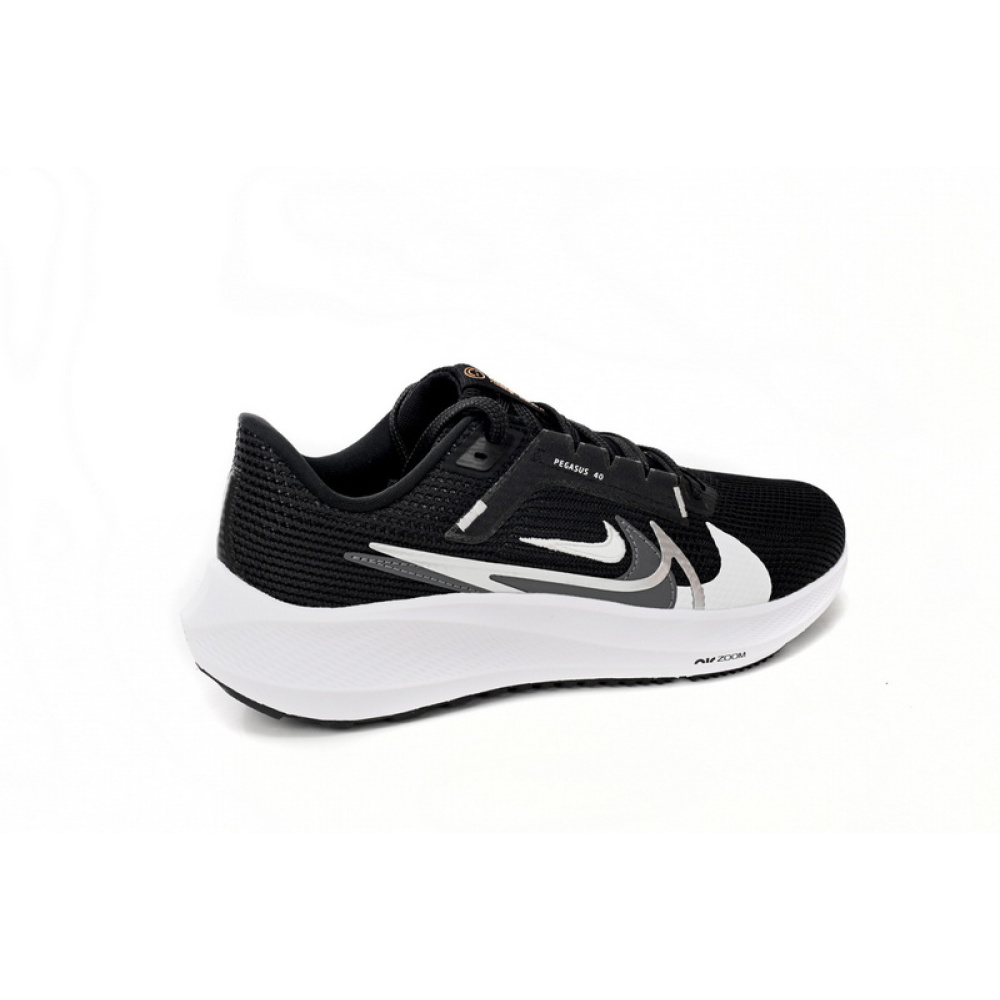Nike Air Zoom Pegasus 40 Black and White Three Hooks