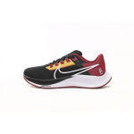 Nike AIR ZOOM PEGASUS 38 Black, Yellow, And Red