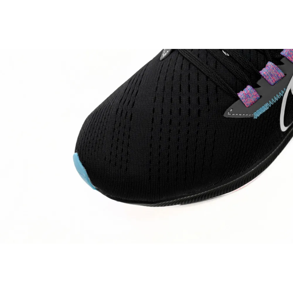 Nike AIR ZOOM PEGASUS 38 Black And White Blue