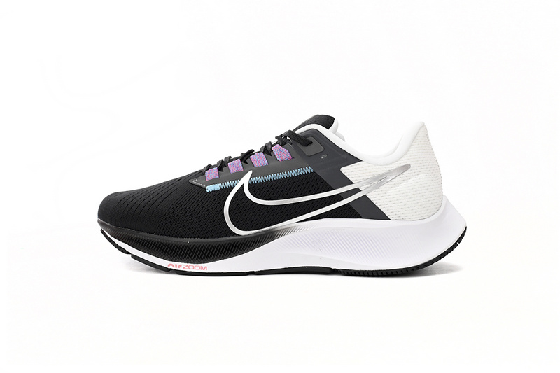 Nike AIR ZOOM PEGASUS 38 Black And White Blue