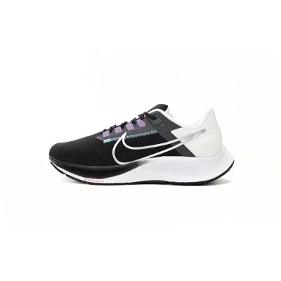 Nike AIR ZOOM PEGASUS 38 Black And White Blue 01