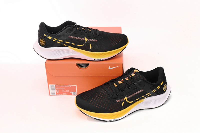 Nike AIR ZOOM PEGASUS 38 Black Yellow