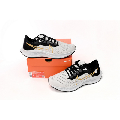 Nike AIR ZOOM PEGASUS 38 Grey Black Gold 02