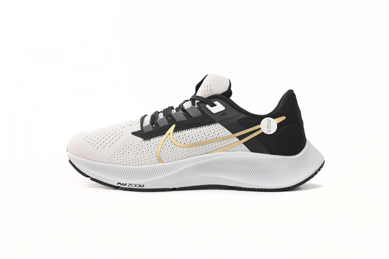 Nike AIR ZOOM PEGASUS 38 Grey Black Gold
