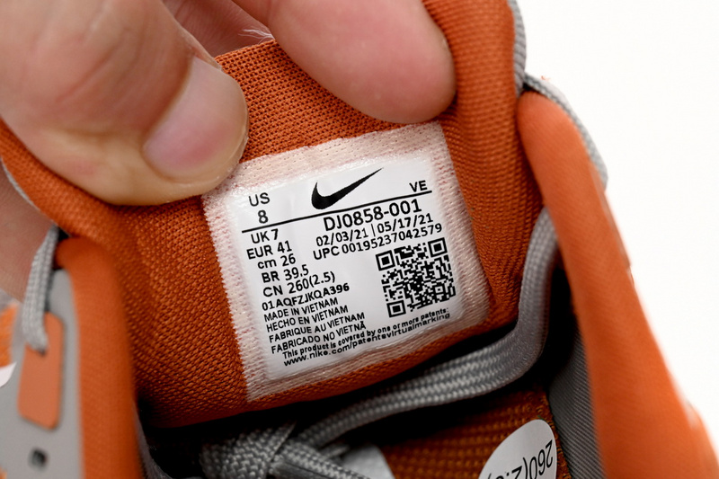 Nike AIR ZOOM PEGASUS 38 Grey White Orange