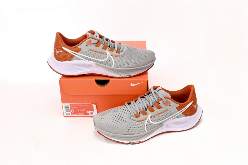 Nike AIR ZOOM PEGASUS 38 Grey White Orange