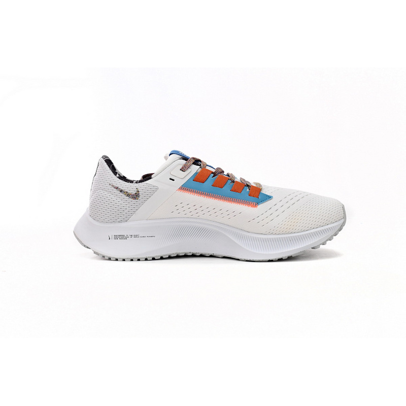 Nike AIR ZOOM PEGASUS 38 Grey White OrangeDC4520-100