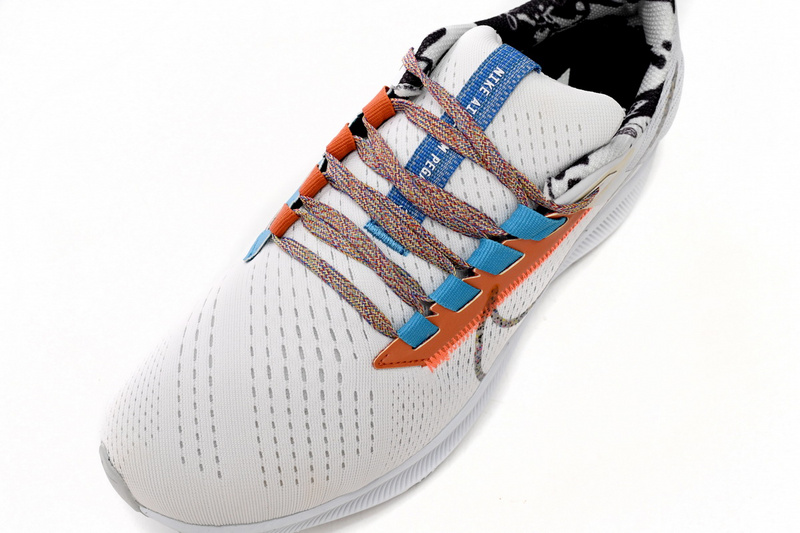 Nike AIR ZOOM PEGASUS 38 Grey White OrangeDC4520-100
