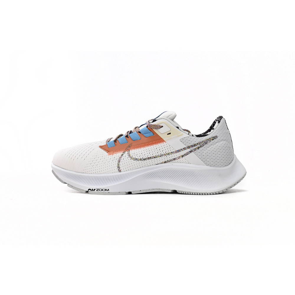 Nike AIR ZOOM PEGASUS 38 Grey White OrangeDC4520-100