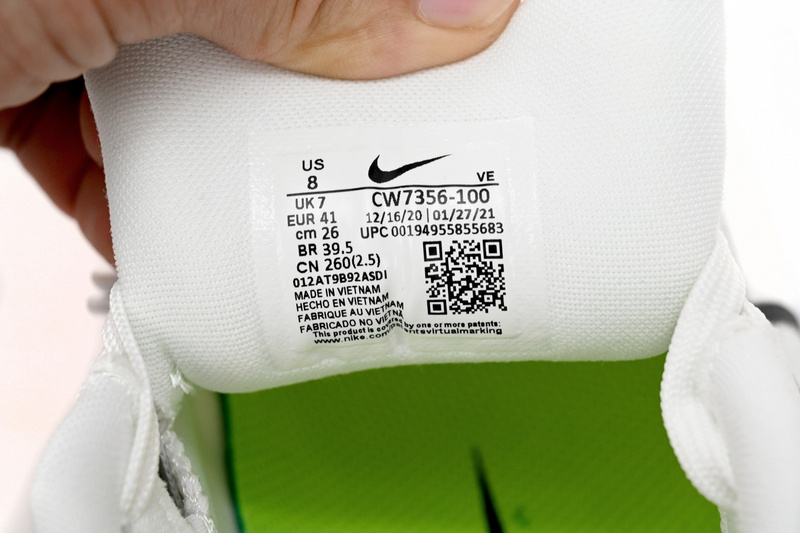 Nike AIR ZOOM PEGASUS 38 White Black