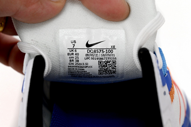 Nike AIR ZOOM PEGASUS 38 White Blue Orange