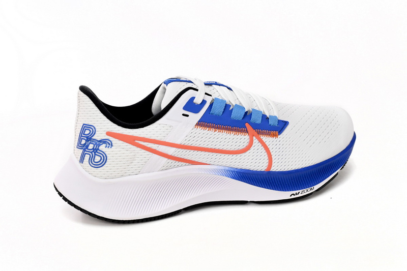 Nike AIR ZOOM PEGASUS 38 White Blue Orange