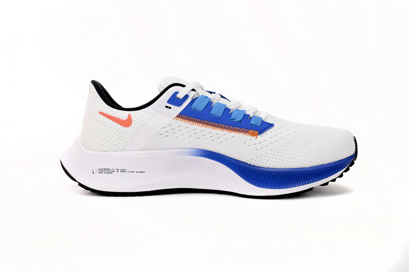 Nike AIR ZOOM PEGASUS 38 White Blue Orange