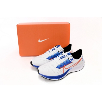 Nike AIR ZOOM PEGASUS 38 White Blue Orange 02