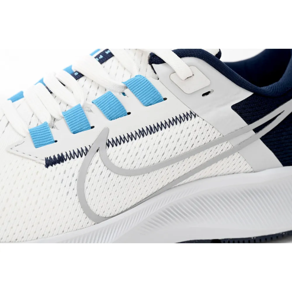 Nike AIR ZOOM PEGASUS 38 White Blue Tail