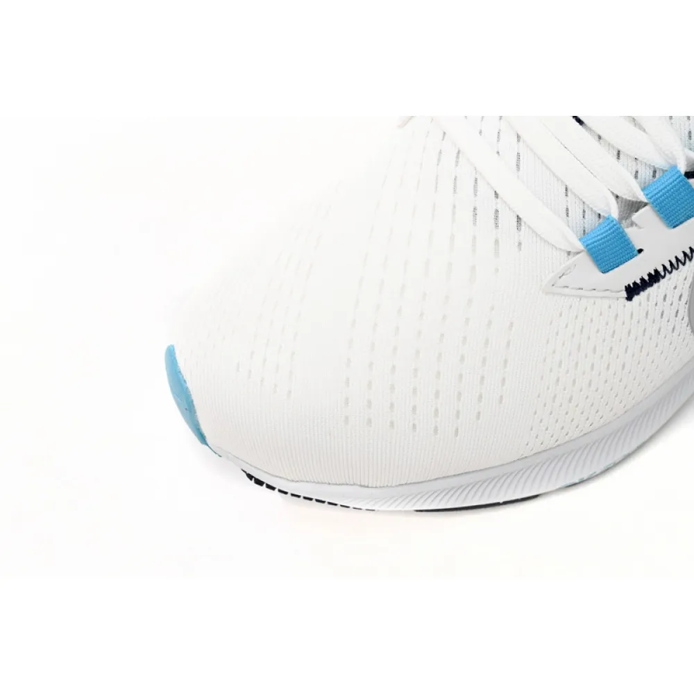 Nike AIR ZOOM PEGASUS 38 White Blue Tail