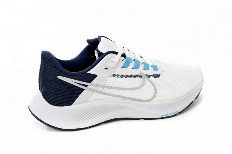 Nike AIR ZOOM PEGASUS 38 White Blue Tail