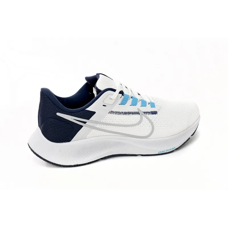 Nike AIR ZOOM PEGASUS 38 White Blue Tail