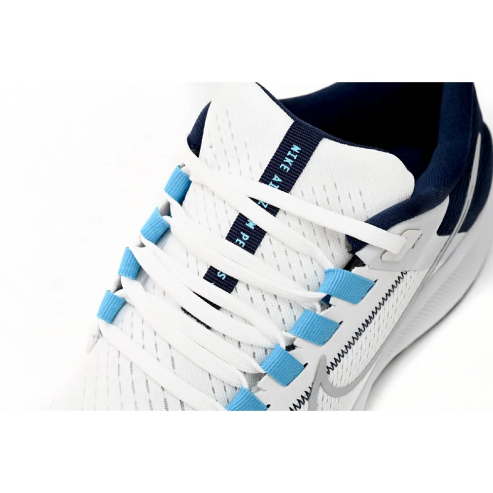 Nike AIR ZOOM PEGASUS 38 White Blue Tail