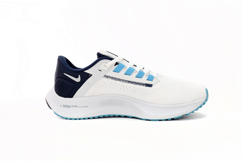 Nike AIR ZOOM PEGASUS 38 White Blue Tail