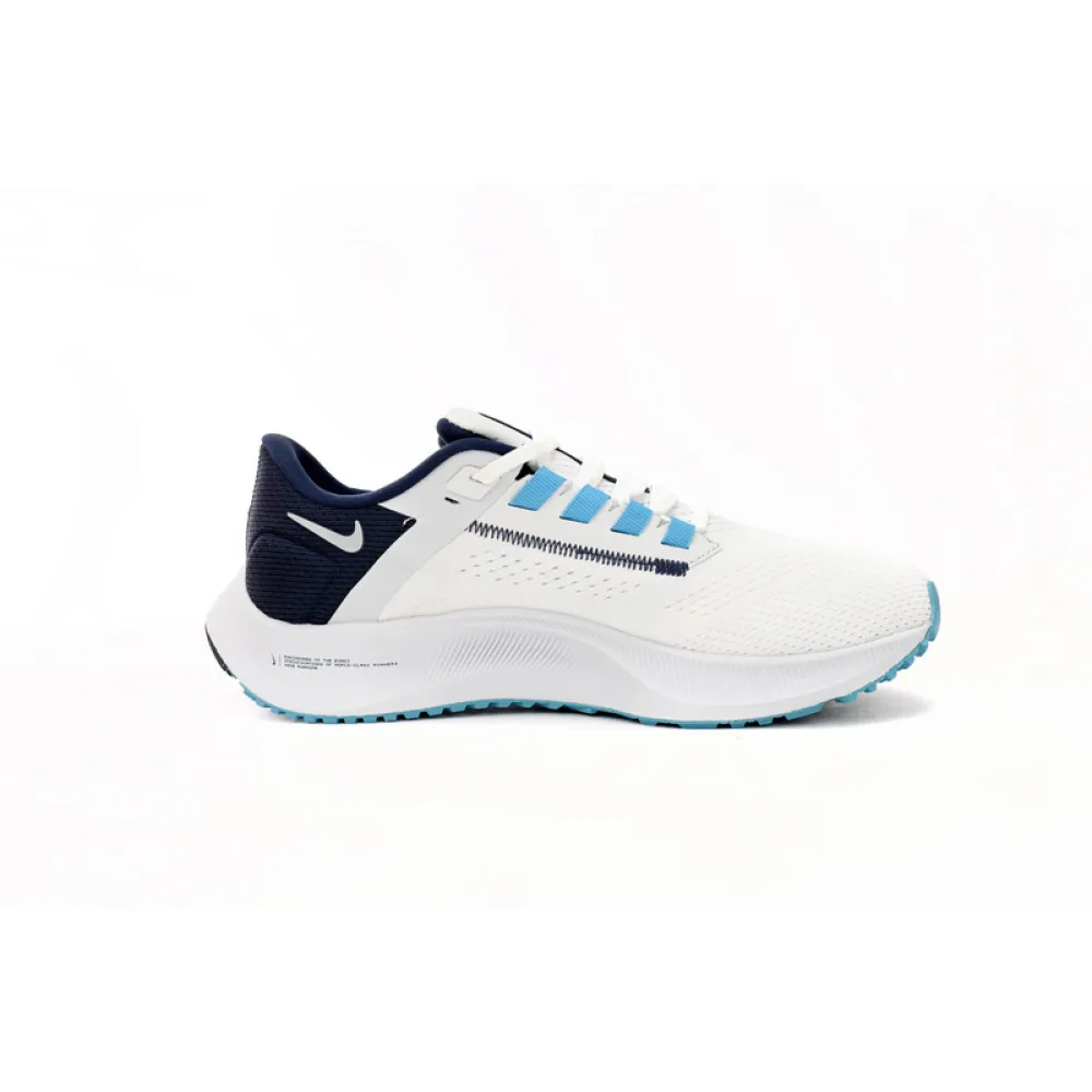 Nike AIR ZOOM PEGASUS 38 White Blue Tail