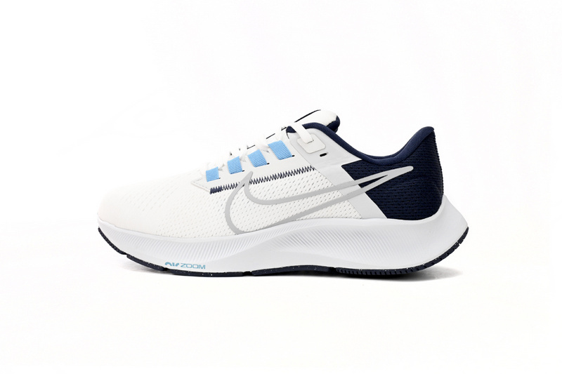 Nike AIR ZOOM PEGASUS 38 White Blue Tail