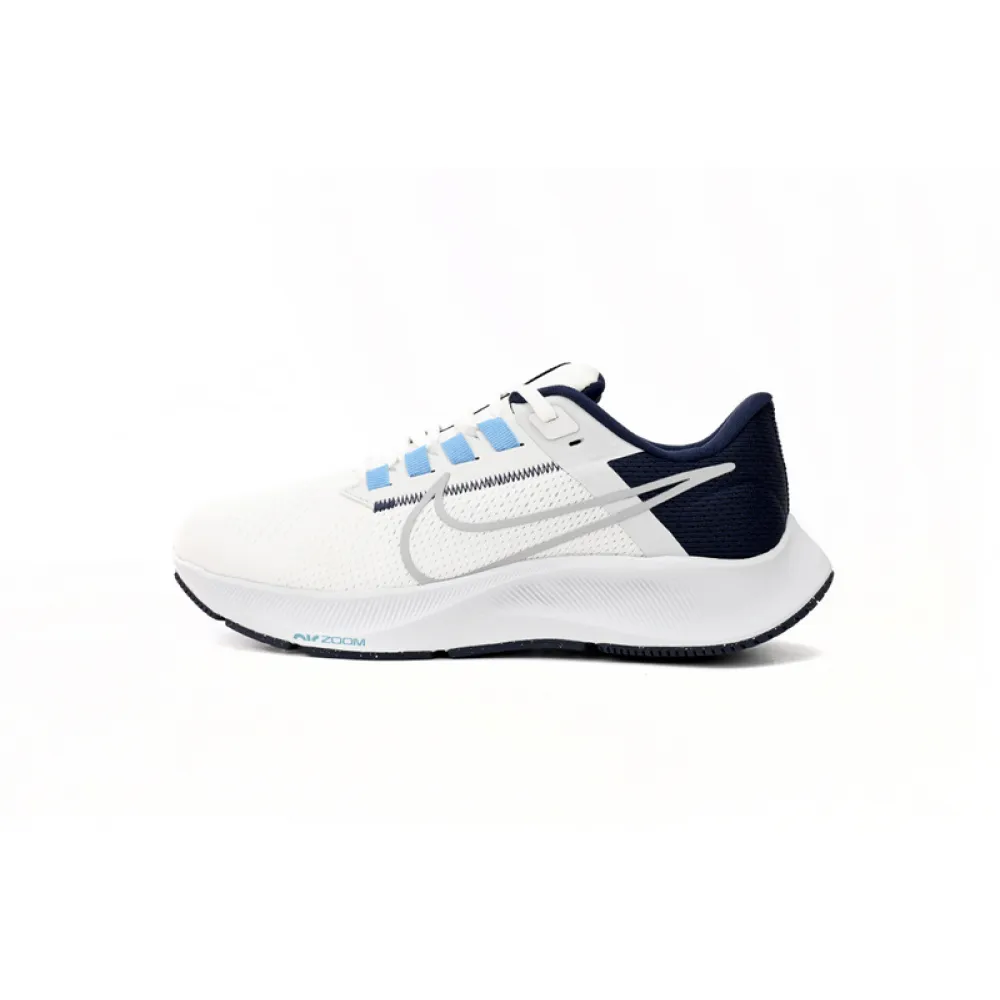 Nike AIR ZOOM PEGASUS 38 White Blue Tail