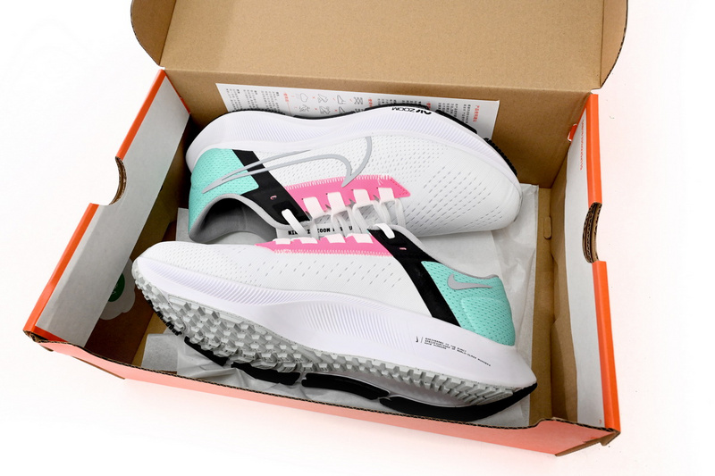 Nike AIR ZOOM PEGASUS 38 White Pink Green