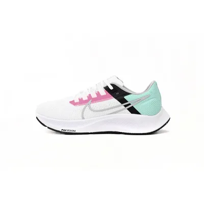 Nike AIR ZOOM PEGASUS 38 White Pink Green 01