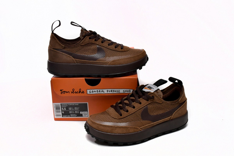 Tom Sachs x NikeCraft General Purpose Shoe Brown