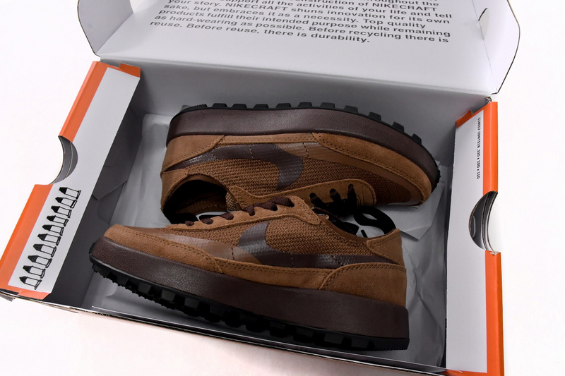 Tom Sachs x NikeCraft General Purpose Shoe Brown