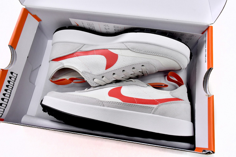 Tom Sachs x NikeCraft General Purpose Shoe Rice Grey Red