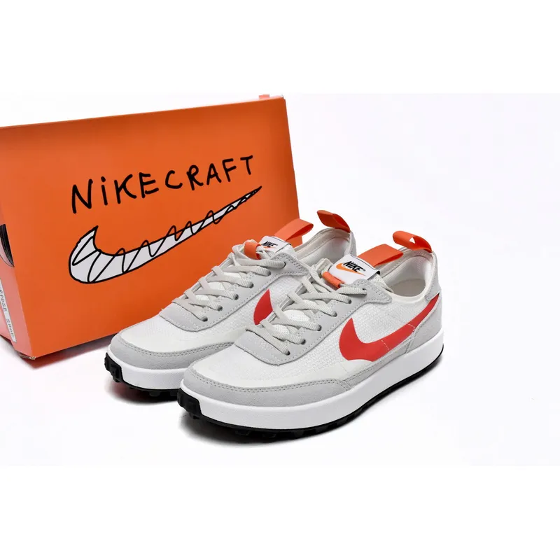 Tom Sachs x NikeCraft General Purpose Shoe Rice Grey Red