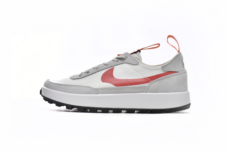 Tom Sachs x NikeCraft General Purpose Shoe Rice Grey Red